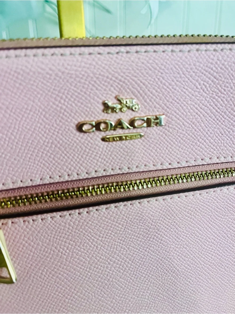 EUC COACH mini Rowan file bag style CE871